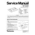 TECHNICS SY-EW1 Service Manual cover photo