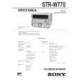 SONY STRW770 Service Manual cover photo