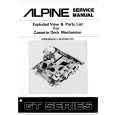 ALPINE GT SERIES Service Manual cover photo