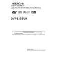 HITACHI DVP335EUK Owner's Manual cover photo