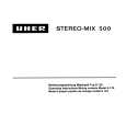 UHER STEREOMIX500 Owner's Manual cover photo