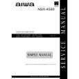 AIWA NSXK580 HR Service Manual cover photo