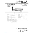 SONY DVP-NS700P Owner's Manual cover photo