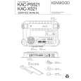 KENWOOD KACX521 Service Manual cover photo