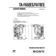 SONY TAFA50ES Service Manual cover photo