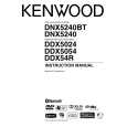 KENWOOD DDX5024 Owner's Manual cover photo
