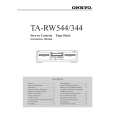 ONKYO TARW344 Owner's Manual cover photo