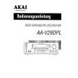 AKAI AAV29DPL Owner's Manual cover photo