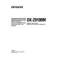 AIWA DX-Z9100M Owner's Manual cover photo