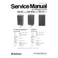 TECHNICS SB-90 Service Manual cover photo
