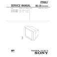 SONY KVHF21M50 Service Manual cover photo