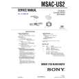 SONY MSACUS2 Service Manual cover photo