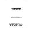 TELEFUNKEN PALCOLORA131MV Owner's Manual cover photo