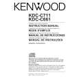 KENWOOD KDCC711 Owner's Manual cover photo