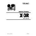 TEAC X3R Service Manual cover photo