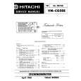 HITACHI VMCG50E Service Manual cover photo