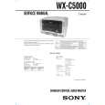 SONY WXC5000 Service Manual cover photo