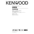 KENWOOD U929 Owner's Manual cover photo