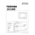TOSHIBA 2013RE Service Manual cover photo