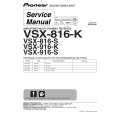 PIONEER VSX-916 Service Manual cover photo