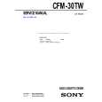 SONY CFM30TW Service Manual cover photo