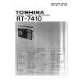 TOSHIBA RT7410 Service Manual cover photo