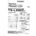 PIONEER TSLX80II Service Manual cover photo