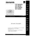 AIWA SXFN550 Service Manual cover photo
