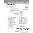 SONY LBTV102 Service Manual cover photo
