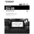 PIONEER DV-09/KU/CA Owner's Manual cover photo