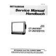 MITSUBISHI CT2531EST Service Manual cover photo