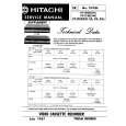 HITACHI VT118E/SW Service Manual cover photo