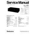 TECHNICS SU-Z980 Service Manual cover photo