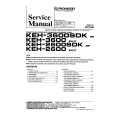 PIONEER KEH3600SDK/EW Service Manual cover photo