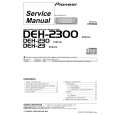 PIONEER DEH-2300/XCN/UC Service Manual cover photo