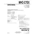 SONY MHC-C7EX Service Manual cover photo