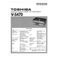 TOSHIBA V5470 Service Manual cover photo