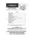 HITACHI 50UX15K Service Manual cover photo