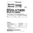 PIONEER DVD-V7300D Service Manual cover photo