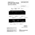 KENWOOD D-1520 Service Manual cover photo
