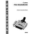 CANON FAXB320 Owner's Manual cover photo