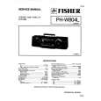 FISHER PHW804L Service Manual cover photo