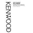 KENWOOD KX-68W Owner's Manual cover photo