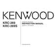 KENWOOD KRC-269 Owner's Manual cover photo