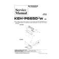 PIONEER KEHP6650W ES Service Manual cover photo