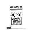 AKAI GX-630D-SS Owner's Manual cover photo