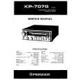 PIONEER KP707G Service Manual cover photo