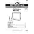 JVC AV-27015 Service Manual cover photo