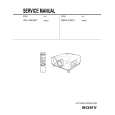 SONY VPLVW10HT Service Manual cover photo