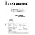 AKAI CD-93 Service Manual cover photo